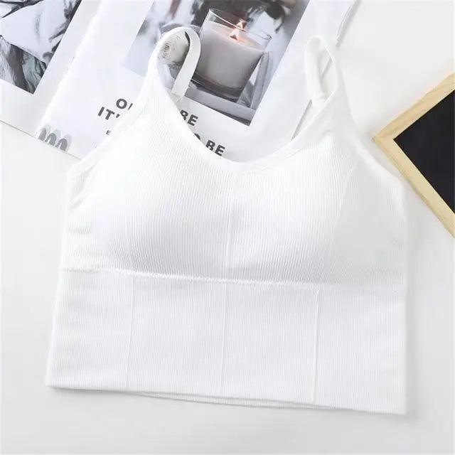 Soft Cotton Sports Bras For Women Push Up Solid Sports Bra Jogging Gym Women Sports Bra Girl Underwear Fitness Running Yoga Sport Tops Stevvex