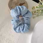 Soft Faux Fur Hair Scrunchies Plush Elastic Hair Bands Women Girls Ponytail Holder Rubber Band Fashion Headwear Ponytail Holder Accessories for Women Stevvex