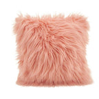 Soft Fur Polyester Cotton Pillow Covers Cushion Covers Luxury Soft Decorative Pillow Covers Home Decor Pillow Covers Living Room Bedroom Decorative Pillowcase Shaggy Fluffy Cover 45x45CM Stevvex