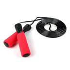 Soft Jump Ropes Kids Adults Sport Exercise Speed Speed Skipping Rope Cable Adjustable Jumping Ropes With Memory Foam Handles For Men Women Kids Gym Home Fitness Boxing Training Workout Equipment Stevvex