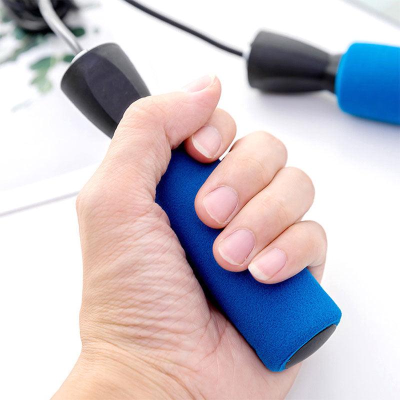 Soft Jump Ropes Kids Adults Sport Exercise Speed Speed Skipping Rope Cable Adjustable Jumping Ropes With Memory Foam Handles For Men Women Kids Gym Home Fitness Boxing Training Workout Equipment Stevvex