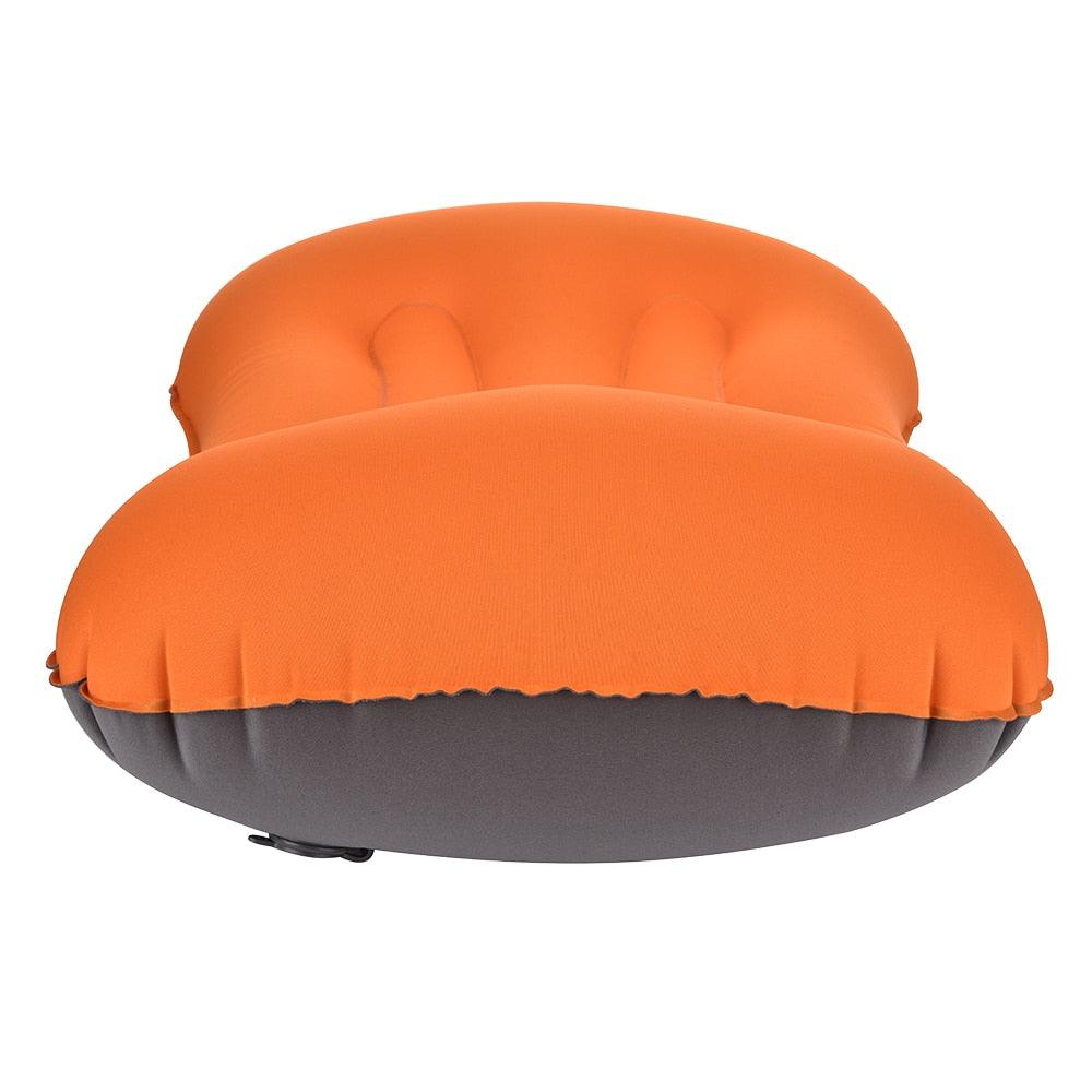 Soft Neck Protective Head Rest Pillow Portable Outdoor Travel Camping Pillow Compressible Inflatable Cushion Portable Outdoor Travel Camping Pillow Compressible Inflatable Cushion Soft Neck Protective Head Rest Pillow Durable Portable Fold Outdoor Travel Stevvex
