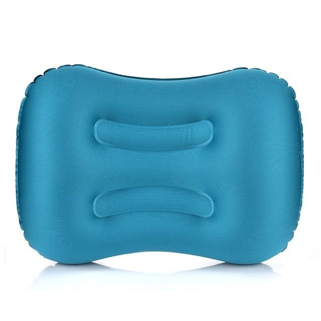 Soft Neck Protective Head Rest Pillow Portable Outdoor Travel Camping Pillow Compressible Inflatable Cushion Portable Outdoor Travel Camping Pillow Compressible Inflatable Cushion Soft Neck Protective Head Rest Pillow Durable Portable Fold Outdoor Travel Stevvex