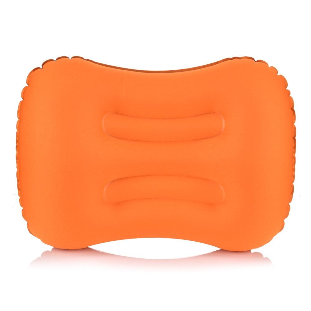 Soft Neck Protective Head Rest Pillow Portable Outdoor Travel Camping Pillow Compressible Inflatable Cushion Portable Outdoor Travel Camping Pillow Compressible Inflatable Cushion Soft Neck Protective Head Rest Pillow Durable Portable Fold Outdoor Travel Stevvex