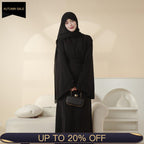 Soft Nidha Plain Abaya (MA005) - SJB-DIAMOND ELITES