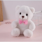 Soft Plush Doll, Light Up LED Teddy Bear Stuffed Animals, Mini Glow Bear Plush Toy Creative Colorful Glowing Teddy Bear Doll Gifts for Bedroom, Kids, Baby, Valentine - Pink Stevvex