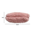 Soft Plush Pencil Case Stationery Pouch Cosmetic Zipper Pouch Bag Simple Lightweight Design Stevvex