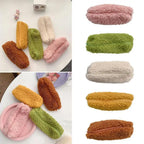 Soft Plush Pencil Case Stationery Pouch Cosmetic Zipper Pouch Bag Simple Lightweight Design Stevvex