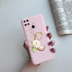 Soft Silicone Bumpers Protective Cover Anti-Scratch Shockproof Phone Case For Redmi 10C Case 6.71" Cute Letters Cover Soft Silicone Phone Case For Xiaomi Redmi 10C 10 C Redmi10C Shockproof Bumper Phone Case Stevvex
