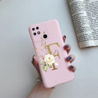 Soft Silicone Bumpers Protective Cover Anti-Scratch Shockproof Phone Case For Redmi 10C Case 6.71" Cute Letters Cover Soft Silicone Phone Case For Xiaomi Redmi 10C 10 C Redmi10C Shockproof Bumper Phone Case Stevvex