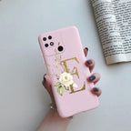 Soft Silicone Bumpers Protective Cover Anti-Scratch Shockproof Phone Case For Redmi 10C Case 6.71" Cute Letters Cover Soft Silicone Phone Case For Xiaomi Redmi 10C 10 C Redmi10C Shockproof Bumper Phone Case Stevvex