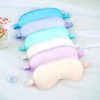 Soft  Silk Sleep Eye Mask Portable Travel Eye Patch Nap Eye Patch Super Smooth Eye Mask Eye Cover Sleeping Mask Night Stevvex