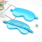 Soft  Silk Sleep Eye Mask Portable Travel Eye Patch Nap Eye Patch Super Smooth Eye Mask Eye Cover Sleeping Mask Night Stevvex