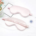 Soft  Silk Sleep Eye Mask Portable Travel Eye Patch Nap Eye Patch Super Smooth Eye Mask Eye Cover Sleeping Mask Night Stevvex