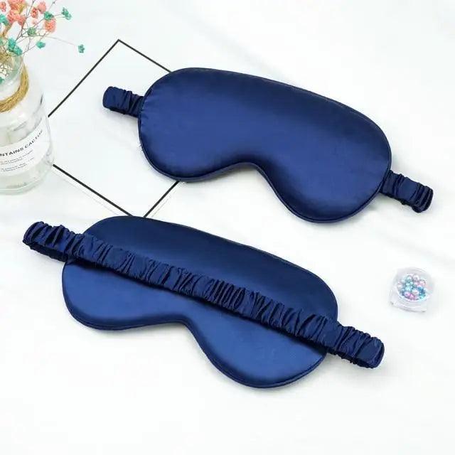 Soft  Silk Sleep Eye Mask Portable Travel Eye Patch Nap Eye Patch Super Smooth Eye Mask Eye Cover Sleeping Mask Night Stevvex