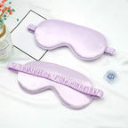 Soft  Silk Sleep Eye Mask Portable Travel Eye Patch Nap Eye Patch Super Smooth Eye Mask Eye Cover Sleeping Mask Night Stevvex