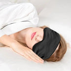 Soft  Silk Sleep Eye Mask Portable Travel Eye Patch Nap Eye Patch Super Smooth Eye Mask Eye Cover Sleeping Mask Night Stevvex