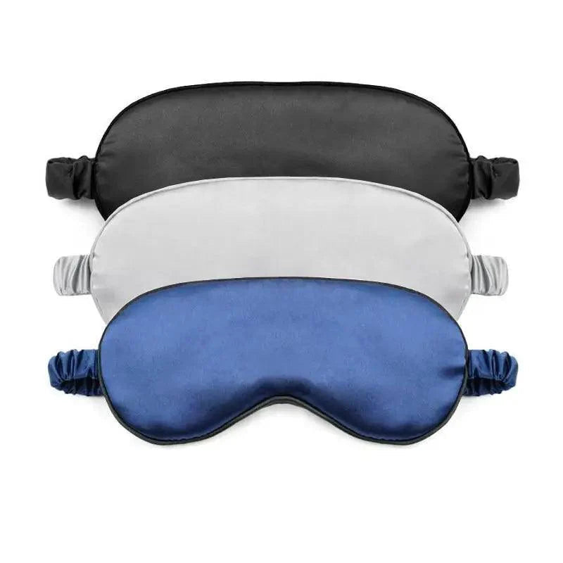 Soft  Silk Sleep Eye Mask Portable Travel Eye Patch Nap Eye Patch Super Smooth Eye Mask Eye Cover Sleeping Mask Night Stevvex