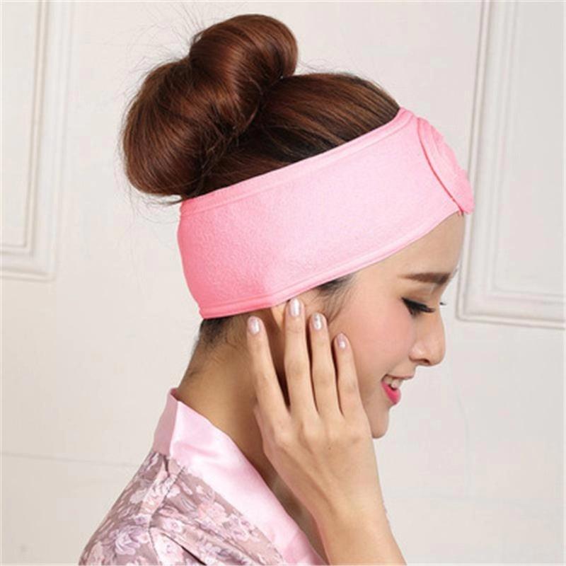 Soft Toweling Hair Accessories Girls Headbands for Face Washing Bath Makeup Hair Band Women Adjustable SPA Facial Headband Gorgeous Hair Accessories For Women Stevvex