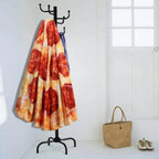 Soft Warm Pizza Round Blanket Travel Portable Wearable Winter Comfortable Blanket Perfect Autumn Gift Stevvex