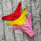 Solid Bikini Swimsuit Women Bikini Set  Off Shoulder Swimwear Two Piece Strap Bikini Sets for Women High Waist Teens Bathing Suits Off Shoulder Swimsuit Beachwear Stevvex