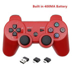 Solid Black 2.4G Wireless Joystick Game Controller Portable With Micro USB OTG Adapter Compatible With PC Laptop Tablet Stevvex
