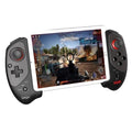 Solid Black Sustainable Wireless Bluetooth Joystick Gamepad Controller Compatible With Mobile Phones Smartphones Stevvex