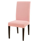 Solid Color Chair Cover Stretch Spandex Seat Cover For Office Wedding Banquet Hotel Home Chair Covers Banquet Chair Seat Protector Slipcover For Home Party Hotel Wedding Ceremony Stevvex