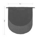 Solid Color Chiffon Hijab with Niqab (MH043) - SJB-DIAMOND ELITES