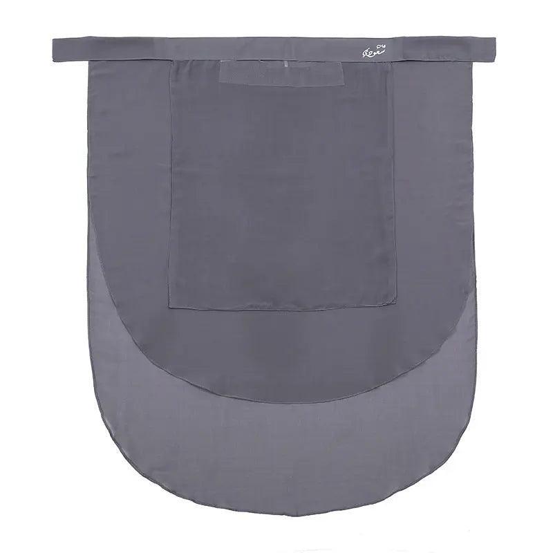 Solid Color Chiffon Hijab with Niqab (MH043) - SJB-DIAMOND ELITES