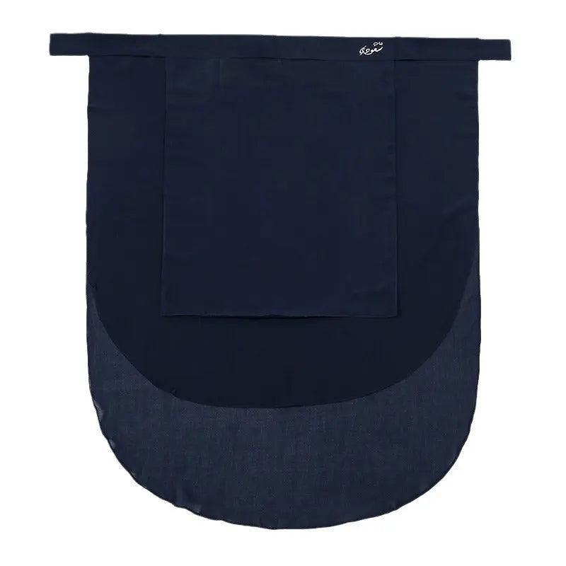 Solid Color Chiffon Hijab with Niqab (MH043) - SJB-DIAMOND ELITES