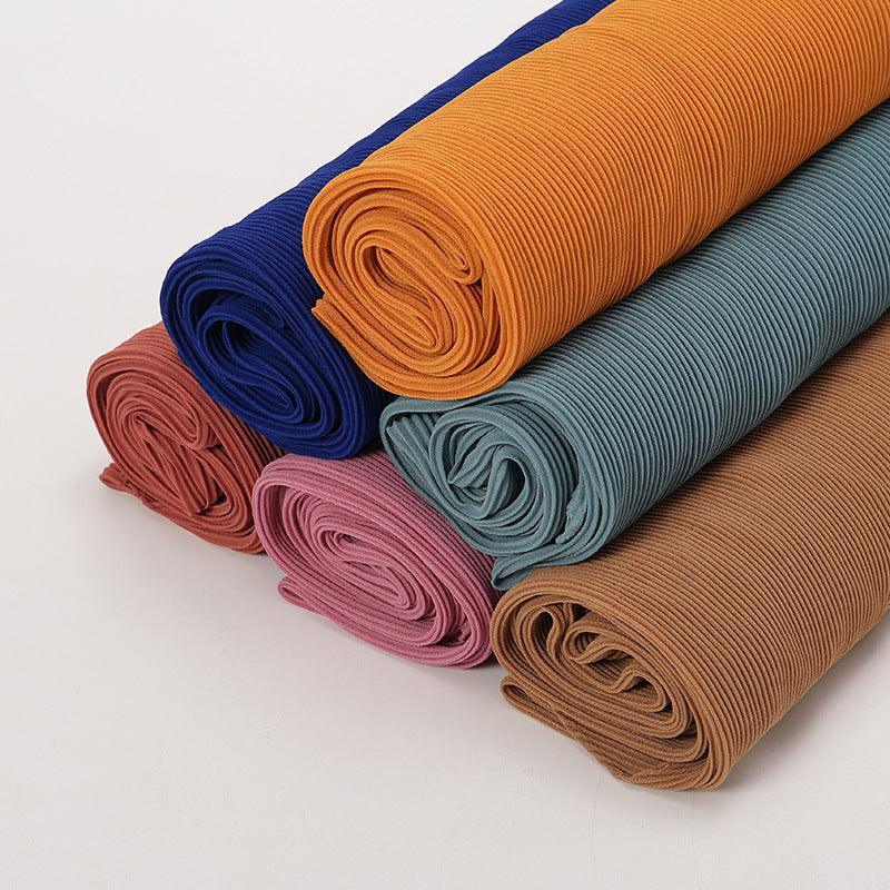 Solid Color Crinkle Chiffon Hijab - Lightweight Scarf for Women (MH040) - SJB-DIAMOND ELITES