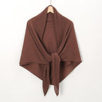Solid Color Crinkle Chiffon Hijab - Lightweight Scarf for Women (MH040) - SJB-DIAMOND ELITES