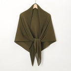 Solid Color Crinkle Chiffon Hijab - Lightweight Scarf for Women (MH040) - SJB-DIAMOND ELITES