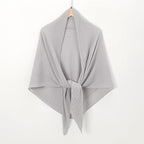 Solid Color Crinkle Chiffon Hijab - Lightweight Scarf for Women (MH040) - SJB-DIAMOND ELITES