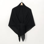 Solid Color Crinkle Chiffon Hijab - Lightweight Scarf for Women (MH040) - SJB-DIAMOND ELITES