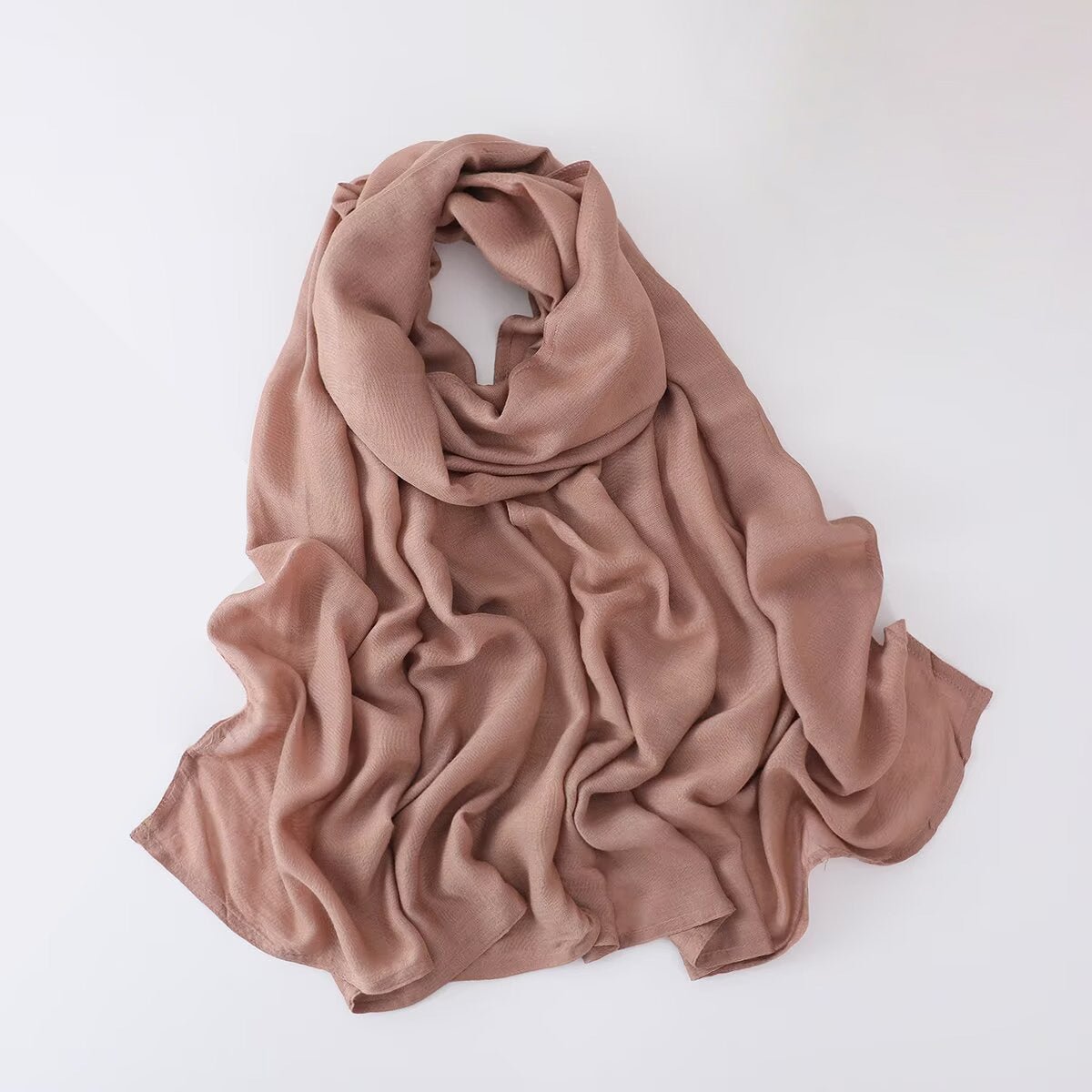 Solid Color Minimalist Versatile Soft Hijab‌ (MH170)