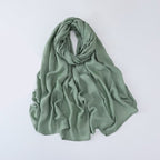 Solid Color Minimalist Versatile Soft Hijab‌ (MH170)