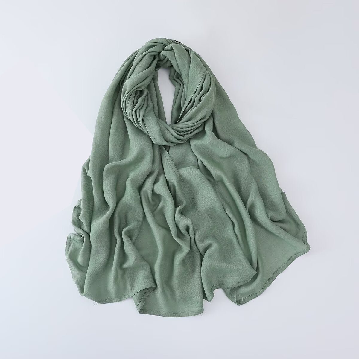 Solid Color Minimalist Versatile Soft Hijab‌ (MH170)