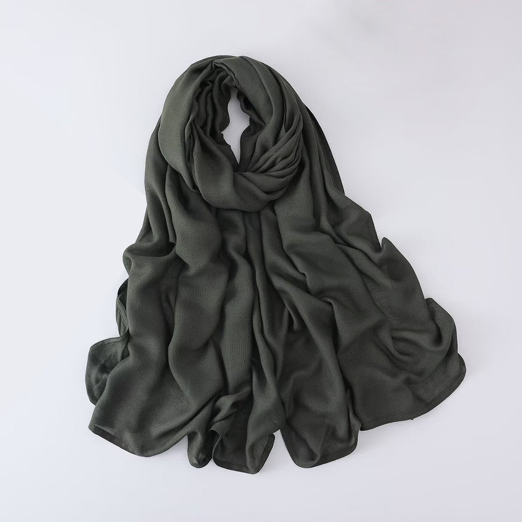 Solid Color Premium Versatile Hijab (MH187)