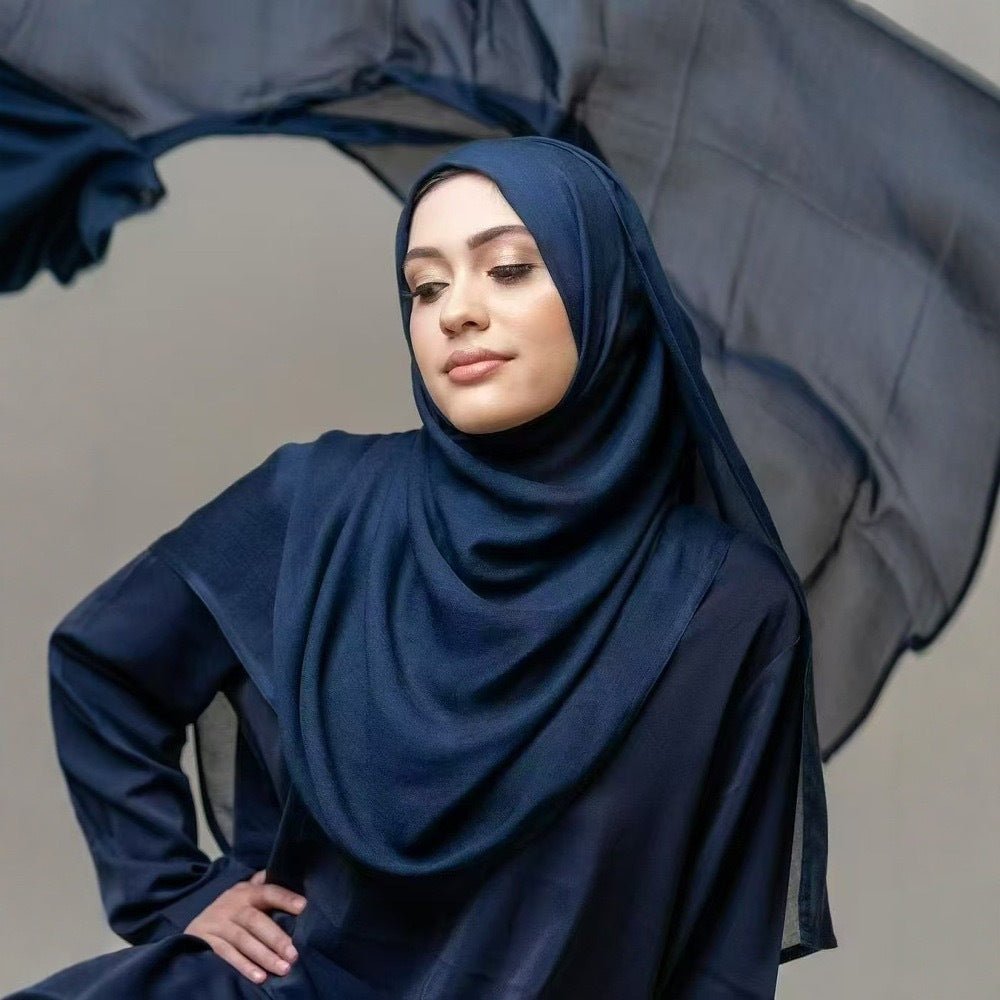 Solid Color Premium Versatile Hijab (MH187)