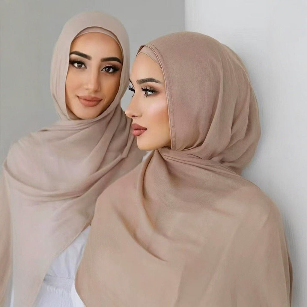 Solid Color Premium Versatile Hijab (MH187)