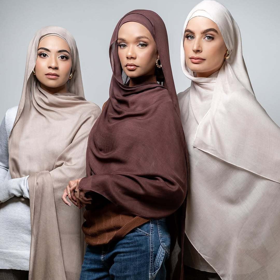 Solid Color Premium Versatile Hijab (MH187)