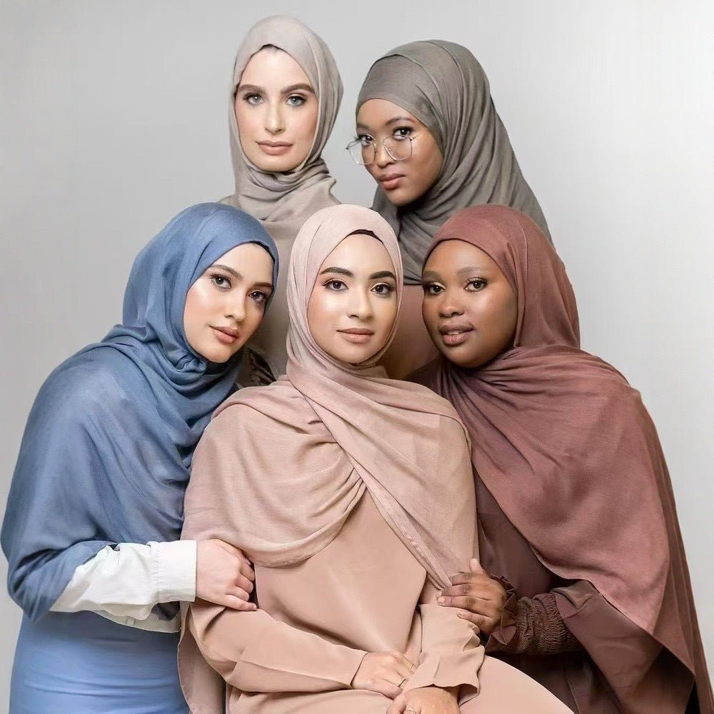 Solid Color Premium Versatile Hijab (MH187)