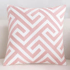 Solid Geometric Cushion Cover Pink Gray Blue Modern Decorative Throw Pillow Case Cushion Case for Room Bedroom Room Decorative Sofa Cushions Throw Pillows Cotton Pillow Covers Pillowcases 45x45