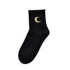 Solid Lovely Patterned Harajuku Socks Cotton Casual Cute Animal New Year Gift Socks For Female Sweat Absorption Breathable Socks For Men And Women Stevvex