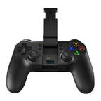 Solid Sustainable Black Bluetooth 2.4GHz Wireless Gamepad Controller Compatible With PC Smartphones Laptop Stevvex