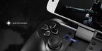 Solid Sustainable Black Bluetooth 2.4GHz Wireless Gamepad Controller Compatible With PC Smartphones Laptop Stevvex