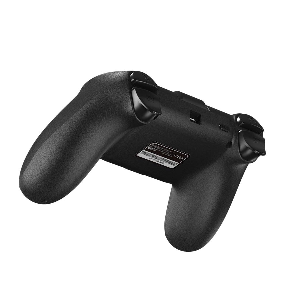 Solid Sustainable Black Bluetooth 2.4GHz Wireless Gamepad Controller Compatible With PC Smartphones Laptop Stevvex