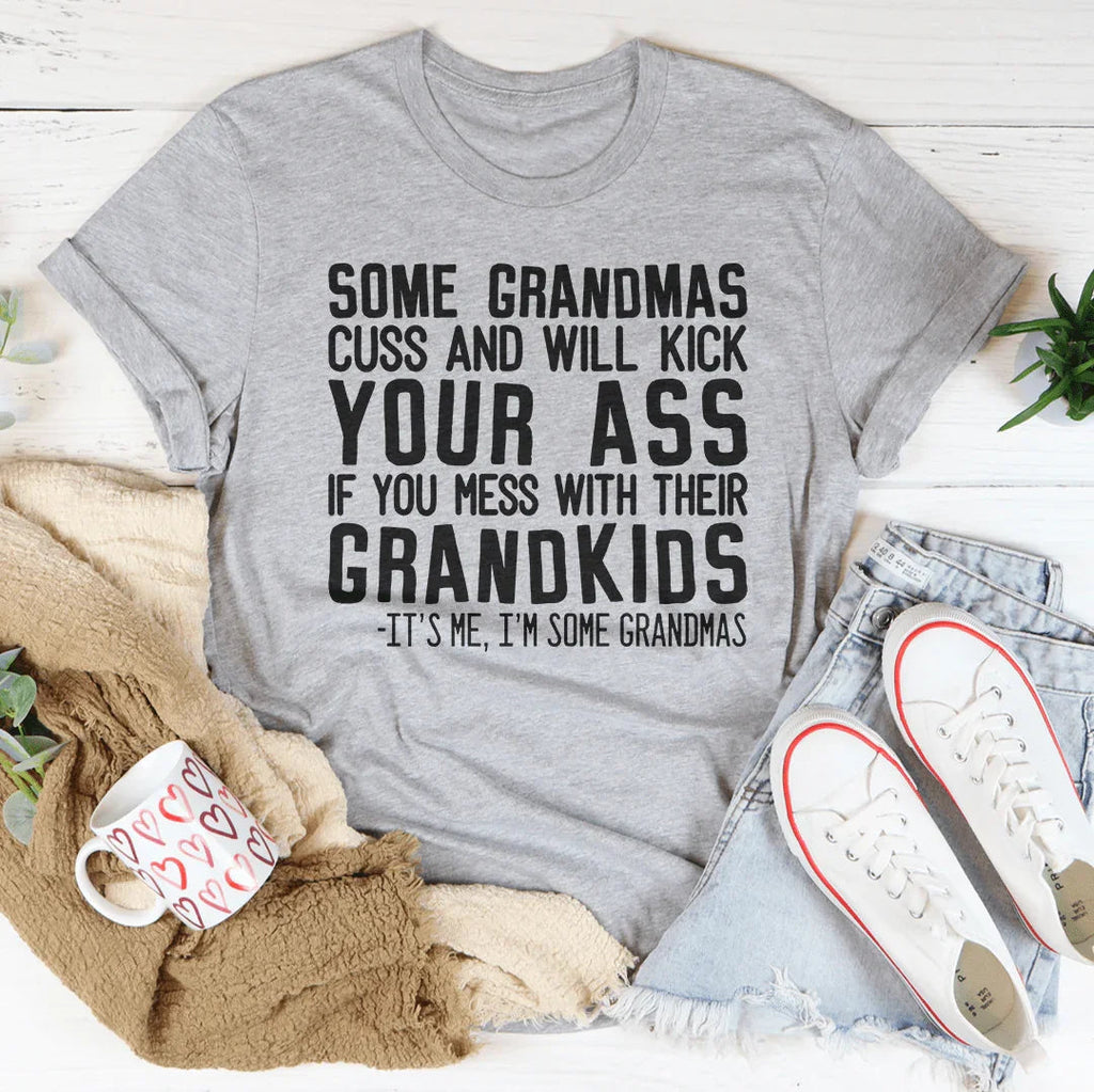 Some Grandmas Cuss Tee Peachy Sunday